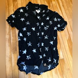 Kids LuLaRoe Thor button down shirt. Super cute!  Worn/washed only once. Size 8.